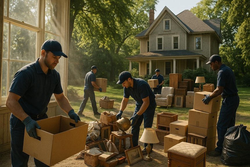 Whole House Cleanout services